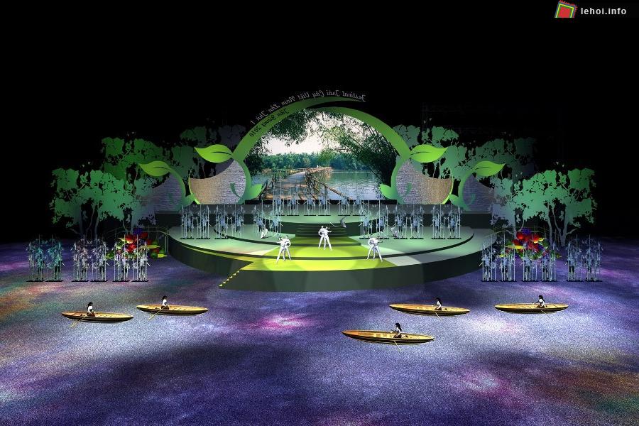 Phối cảnh sân khấu Festival