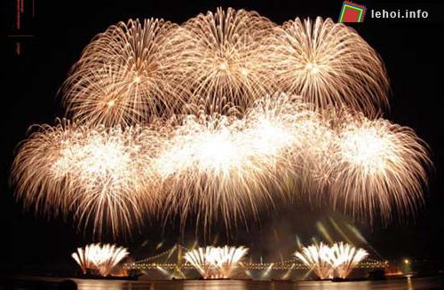 Màn trình diễn pháo hoa của Hàn Quốc