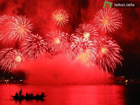 Ả̉nh tư liệu trình diễn pháo hoa của Trung Quốc
