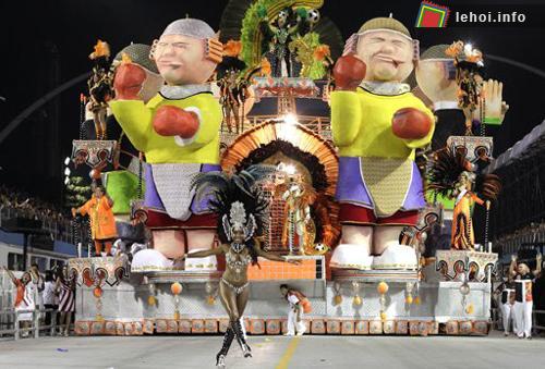 Rio de Janeiro cuồng nhiệt với lễ hội Carnival lần thứ 93 ảnh 5