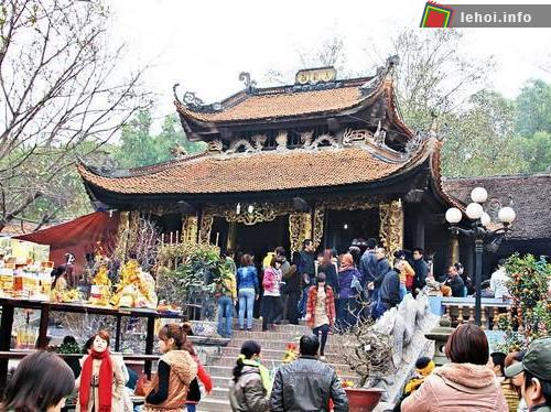 Lễ hội Đền Bà Chúa Kho diễn ra vào ngày 12 tháng giêng hàng năm