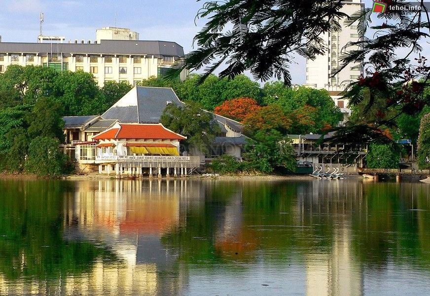 Hồ Thiền Quang nơi sẽ diễn ra lễ hội hoa