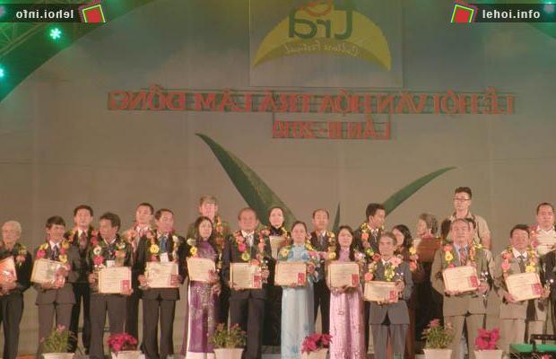 Tôn vinh những cá nhân, doang nghiệp làm trà