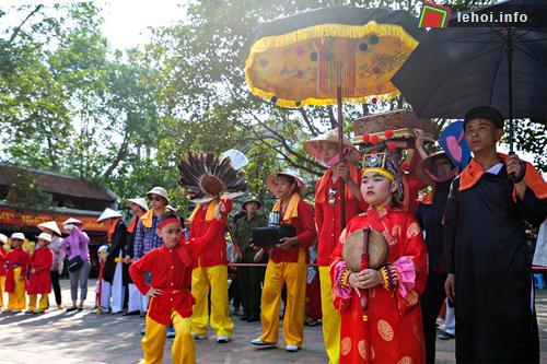 Hội Gióng Phù Đổng tại Gia Lâm có nhiều đặc trưng riêng