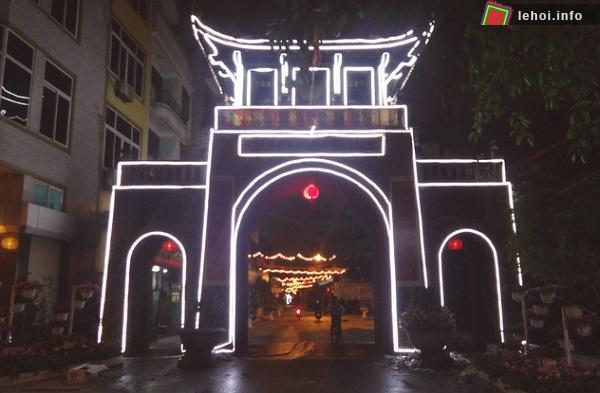Làng lụa Vạn Phúc trang hoàng lộng lẫy tổ chức lễ hội