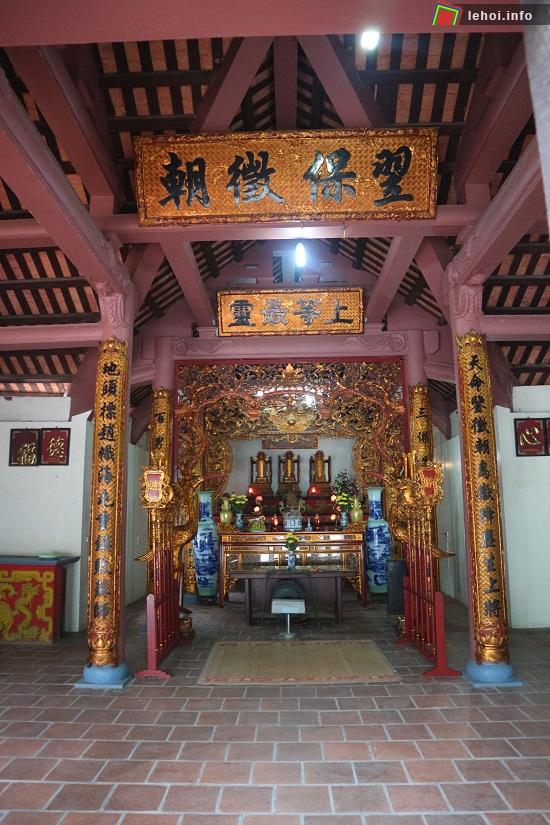 Đình Hai Bối nơi diễn ra lễ hội