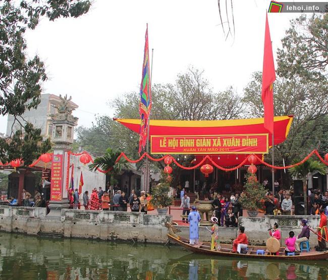 Hội truyền thống đình Giàn xã Xuân Đỉnh