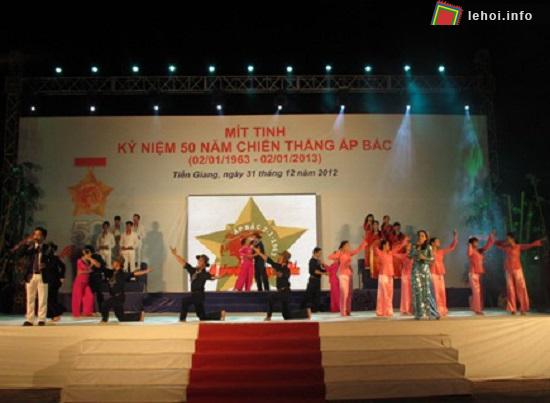 Tưng bừng lễ hội chiến thắng Ấp Bắc