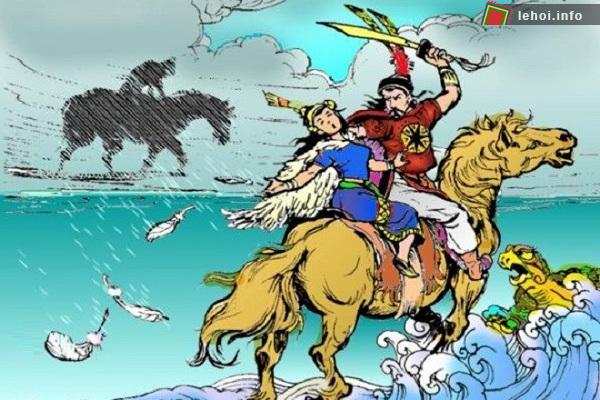 Hội đền Đông Cao nghi lễ Mỵ Châu tạ tội với vua cha