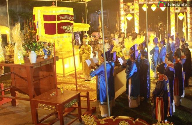 Quang cảnh lễ tế Xã Tắc tại Đàn Xã Tắc