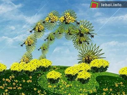 Tiểu cảnh Nối vòng tay Lớn