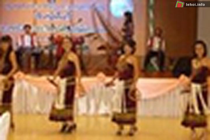 Một tiết mục của Đoàn Bà Rịa - Vũng Tàu tại lễ hội