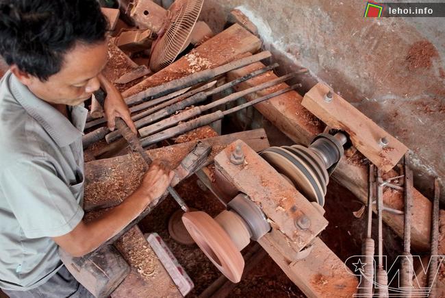 Nhị Khê nổi tiếng với nghề tiện