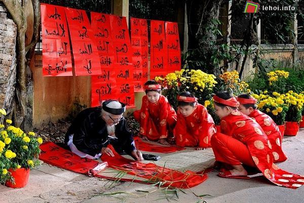 Xin chữ dịp Tết Nguyên Đán