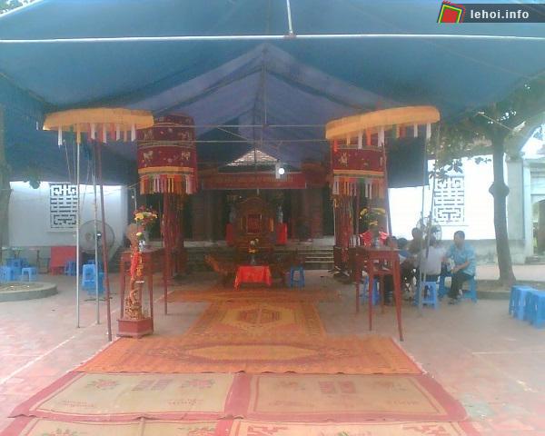 Làng Xuân Nội chuẩn bị chu đáo cho lễ hội