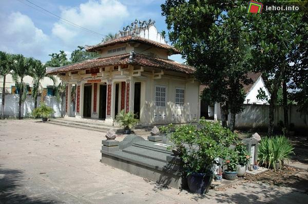 Đền thờ Phan Công Hớn nơi diễn ra lễ hội