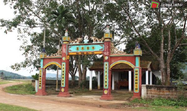 Đình Giếng Tanh nơi diễn ra lễ hội