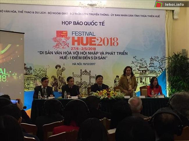 Họp báo Festival Huế lần X