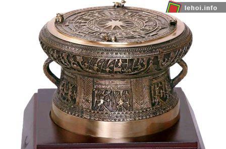Hoa văn tinh xảo trên chiếc trống đồng Đông Sơn