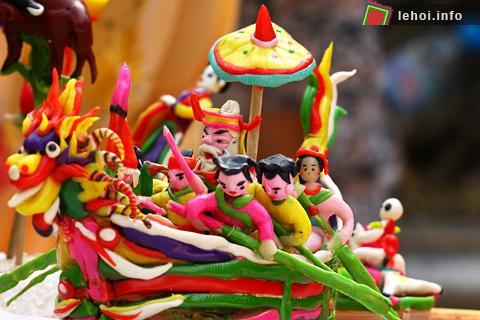Nghề làm tò he ở làng Xuân La, Phượng Dực.