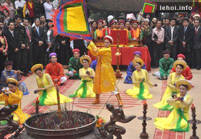 Màn hát Trầu văn - Hát thờ Quốc Tổ Mẫu