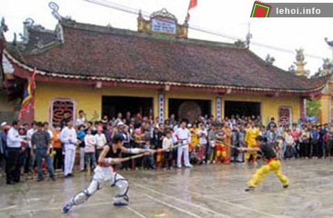 Đánh Thó - trò chơi độc đáo trong lễ hội đền Cuối, Hải Dương