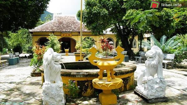 Miếu thờ bà Phi Yến nơi tổ chức lễ giỗ