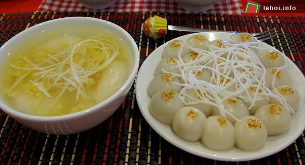 Bánh trôi và bánh chay là đặc trưng Tết Hàn Thực