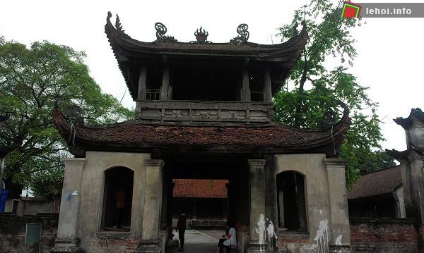 Chùa Đậu nơi diễn ra lễ hội