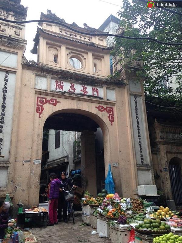 Làng Hồ Khẩu nơi diễn ra lễ hội
