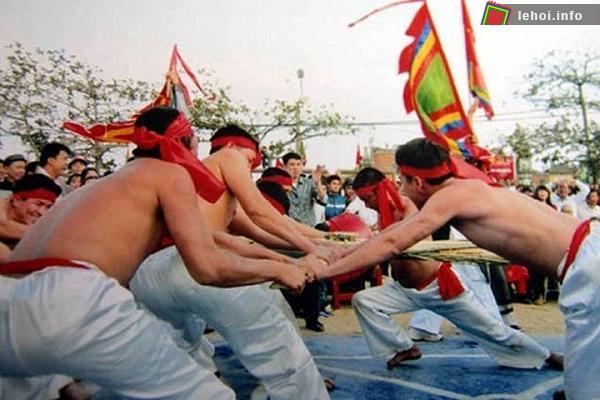 Hội xuân Tiên Lục có nhiều trò chơi dân gian hấp dẫn