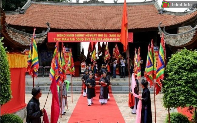 Lễ hội đình - đền Chèm được tổ chức quy mô