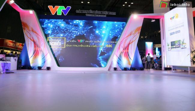 Gian hàng của Đài Truyền hình Việt Nam tại Telefilm 2018