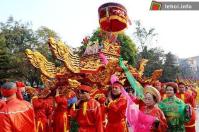 Ảnh Lễ hội Đổ Giàn tại Bình Định
