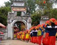 Ảnh Lễ hội đền Trần Thương tại Hà Nam