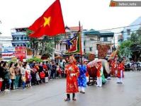 Ảnh Hội làng Triều Khúc tại Hà Nội