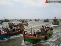 Ảnh Lễ hội Nghinh Ông Vàm Láng tại Tiền Giang