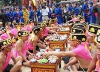 Ảnh Lễ hội Đình Cả của 5 làng Tích Sơn tại Vĩnh Phúc