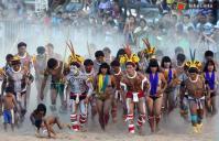 Ảnh Lễ hội tôn vinh các trò chơi, phong tục truyền thống của người thổ dân tại Brazil