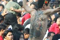 Ảnh Độc đáo lễ xăm mình