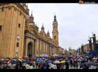 Ảnh Rộn rã lễ hội Fiesta del Pilar ở Tây Ban Nha