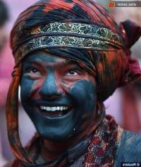 Ảnh Ấn tượng lễ hội Lathmar Holi  tịa Ấn Độ.