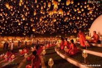Ảnh Lễ hội Loy Krathong của người Thái Lan