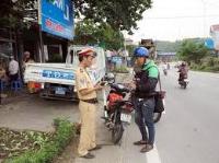 Ảnh Tăng cường đảm bảo trật tự và an toàn giao thông dịp Giỗ tổ Hùng Vương