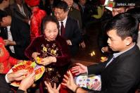 Ảnh Nô nức tham dự lễ hội phát lương Đền Trần Thương - Hà Nam