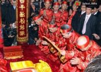 Ảnh Khai mạc Lễ khai ấn đền Trần Nam Định năm 2013