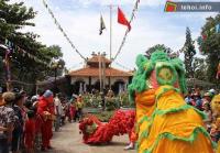Ảnh Long trọng lễ hội Nguyễn Trung Trực năm 2012