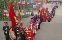 Ảnh Long trọng khai hội Đền Hùng 2012
