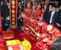 Ảnh Chính thức khai mạc Lễ hội khai ấn đền Trần - Nam Định năm 2012