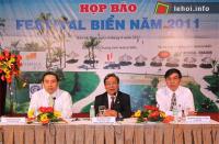 Ảnh Họp báo giới thiệu Festival biển Nha Trang năm 2011 tại TP. HCM